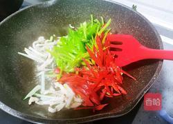 青椒肉丝玉子烧便当的做法图解4