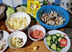 腊鸡炖土豆的做法图解2