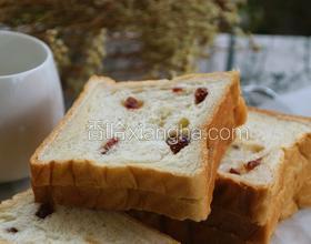 蔓越莓牛奶吐司