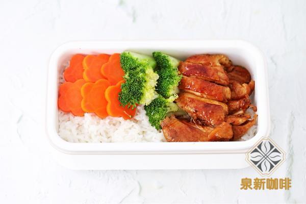 照烧鸡腿饭便当