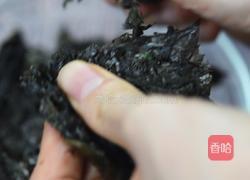 减肥便当～紫菜炒饭的做法图解2