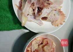 一只鸡吃法之一（鸡汤加➕炒鸡骨架）的做法图解4