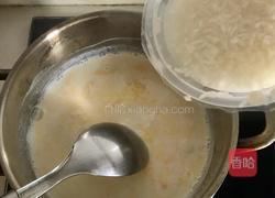 牛奶鸡蛋醪糟的做法图解4