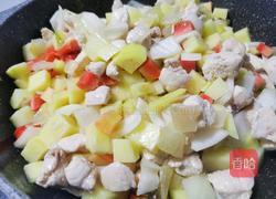 咖喱鸡肉便当的做法图解5