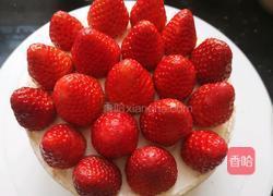 ins草莓花束蛋糕的做法图解2