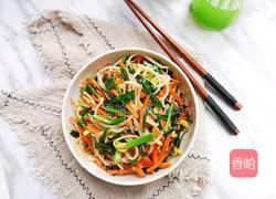 韭菜炒豆芽的做法图解10