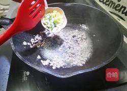 酸豇豆炒肉沫便当的做法图解3