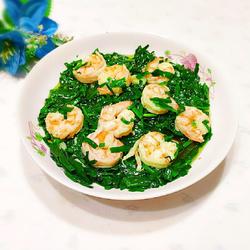 韭菜炒南美白对虾的做法[图]
