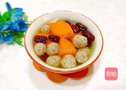 南瓜牛肉丸子汤的做法图解15