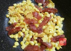 广味香肠蛋炒饭的做法图解6