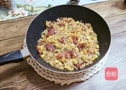 广味香肠蛋炒饭的做法图解8