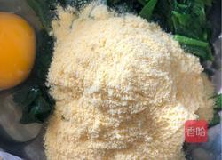 减脂菠菜玉米丸的做法图解4