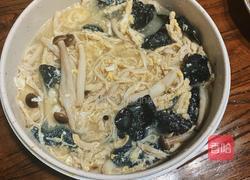 鸡丝儿蘑菇汤的做法图解15