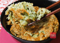 酥嫩喷香,香椿烘蛋的做法图解9