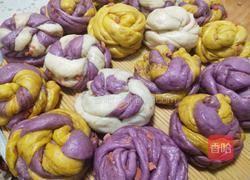 葱香火腿花卷的做法图解22