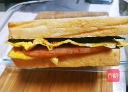 男子汉的味道5分钟超快营养三明治午餐早餐的做法图解9