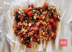 锡纸金针菇的做法图解3