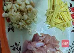 Illustration of how to make broccoli and fried meat 2