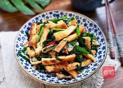 韭菜炒豆腐的做法图解14