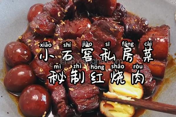 秘制红烧肉