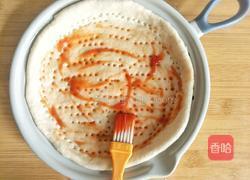 桂花火腿肠披萨的做法图解9