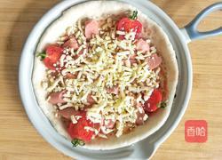 桂花火腿肠披萨的做法图解11