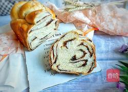 面包机版云石豆沙吐司的做法图解20