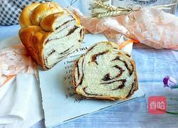 面包机版云石豆沙吐司的做法图解21