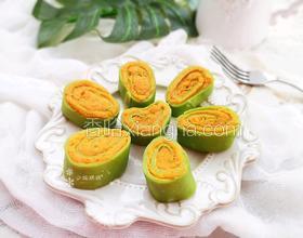 菠菜雞蛋紅薯卷餅