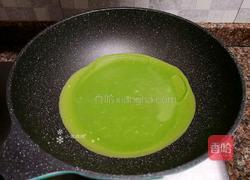 菠菜鸡蛋红薯卷饼的做法图解8