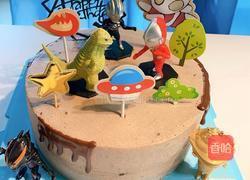 奥特曼打怪兽咸奶油蛋糕的做法图解8