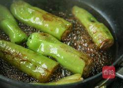 煎酿青椒的做法图解5