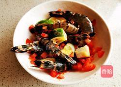 番茄虾 鲜鲜鲜的做法图解4