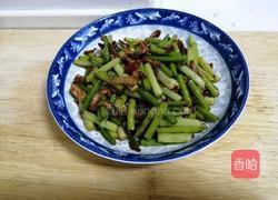 蒜苔炒肉丝的做法图解9