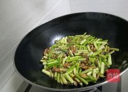 蒜苔炒肉丝的做法图解8