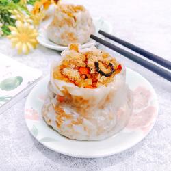 咸蛋黄肉松烧卖