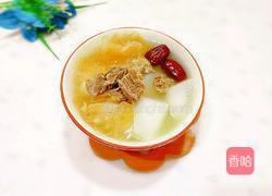 白萝卜银耳牛腩汤的做法图解1