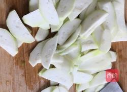 青椒炒瓠子的做法图解2