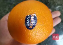 Illustration of how to make orange egg custard 1