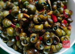 炒田螺的做法图解4