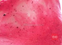 火龙果麻薯软欧包的做法图解4
