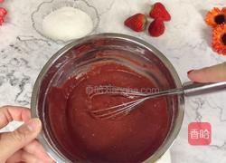 酸奶红丝绒戚风的做法图解8