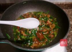 韭菜炒猪肝的做法图解14