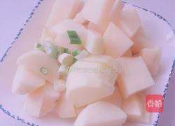 土豆粉条炖肉的做法图解1