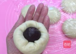 花朵豆沙面包的做法图解8