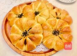 花朵豆沙面包的做法图解15