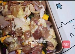 椰香芋头南瓜咖喱慢烤鸡的做法图解4