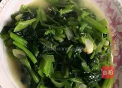 Refreshing water spinach recipe 5