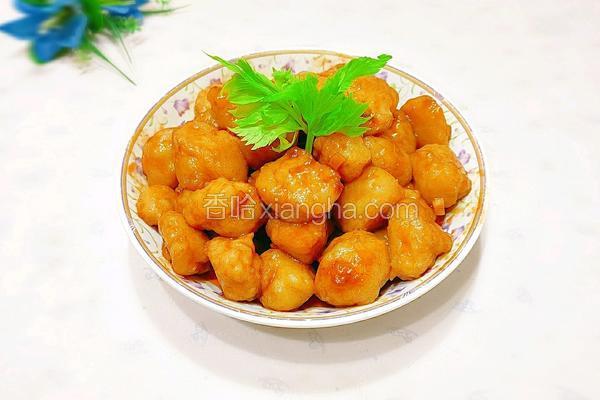 茄汁鱼丸