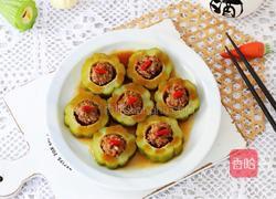 苦瓜酿肉的做法图解14